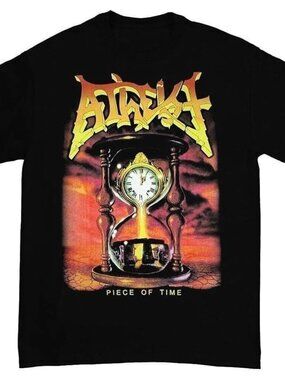 Atheist Piece of Time T-Shirt Unisex Metal Band Unisex T Shirt 240